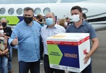 Jandaia recebe vacinas da AstraZeneca