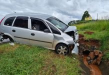 Homem fica ferido em acidente na região de Mauá de Serra