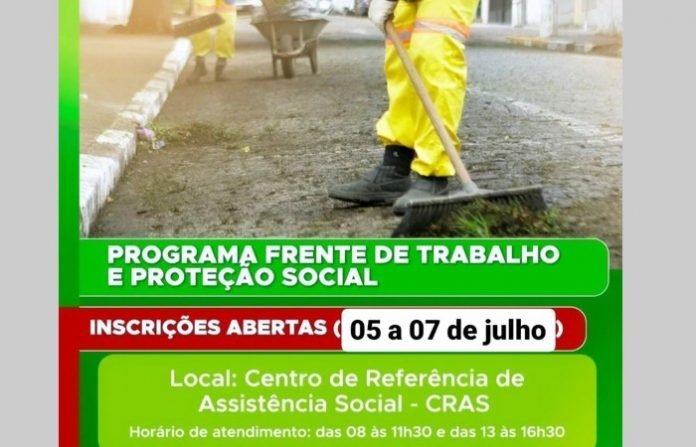 frente trabalho