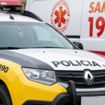 Motociclista de 17 anos fica ferida após colisão com carro em Jandaia do Sul