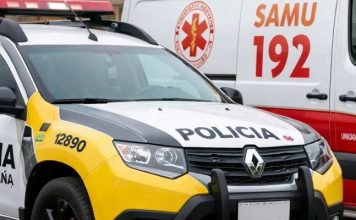Motociclista de 17 anos fica ferida após colisão com carro em Jandaia do Sul