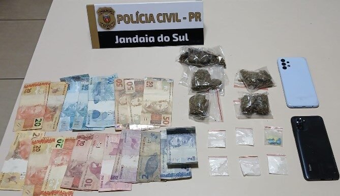 Investigado por tráfico de drogas em Jandaia é preso