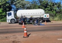 Duas mortes foram confirmadas no acidente na entrada do São José