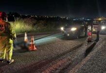 Mulher morre atropelada na PR-444