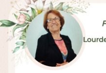 Faleceu Lourdes Bernadina Valesa