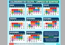 Prefeitura de Jandaia do Sul divulga calendário de coleta de limpeza de quintais