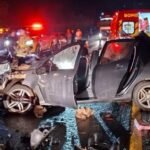 Família fica gravemente ferida em acidente na PR-444; motorista envolvido foge sem prestar socorro