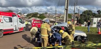 Motorista morre após carro atingir poste em Apucarana
