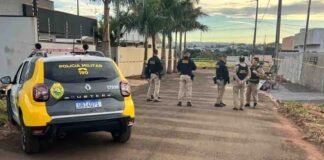 Homem morre após reagir à abordagem policial durante ocorrência de violência doméstica em Faxinal