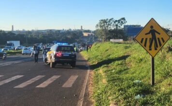 Pedestre é atropelado na faixa e morre em Maringá