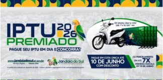Prefeitura de Jandaia do Sul lança IPTU Premiado 2026 e incentiva pagamento em dia