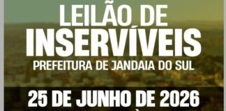 Leilão de veículos, máquinas e equipamentos já está aberto em Jandaia do Sul