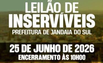 Leilão de veículos, máquinas e equipamentos já está aberto em Jandaia do Sul