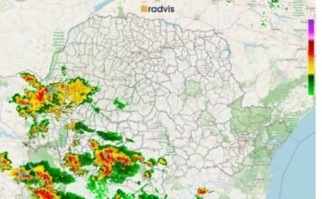 Sábado iniciou com chuva no Oeste e Sudoeste do estado. Veja a previão do Simepar
