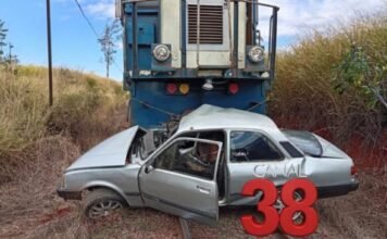 Acidente entre trem e carro mata motorista na região