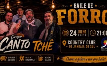Nesta sexta no Country Club