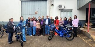 Prefeitura de Jandaia do Sul entrega bicicletas elétricas para Agentes de Combate às Endemias (ACE)