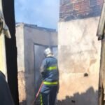 Incêndio atinge residência desocupada no Jardim Esmeralda, em Jandaia do Sul
