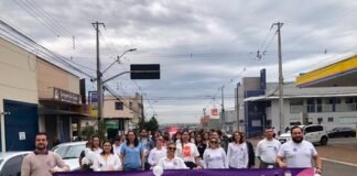 Jandaia do Sul realiza a 4ª Caminhada de Combate ao Feminicídio e reforça compromisso com a proteção das mulheres