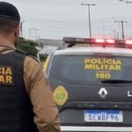 Motociclista embriagado é preso após bater em caminhonete estacionada no centro de Jandaia do Sul