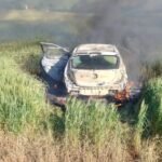 Três carros furtados em Apucarana são encontrados carbonizados em Arapongas