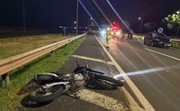 Motociclista de 23 anos morre em acidente entre Apucarana e Arapongas