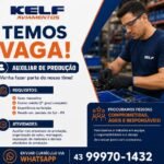 Kelf Aviamentos de Jandaia do Sul tem vaga