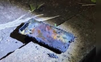 Morador de Apucarana segue em estado grave após sofrer queimaduras ao usar celular na tomada