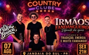 Nesta sexta no Country Club