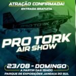 Pro Tork Air Show será atração de destaque no Agritech Rodeio Show 2026 em Jandaia do Sul