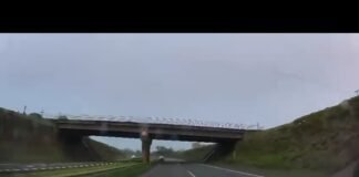 Motorista é preso pela PRF após capotar veículo em fuga