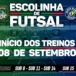 Escolinha de Futsal de Jandaia do Sul inicia treinamentos no dia 8 de setembro