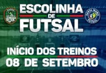 Escolinha de Futsal de Jandaia do Sul inicia treinamentos no dia 8 de setembro