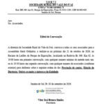 Edital de convocação – Sociedade Rural do Vale do Ivaí