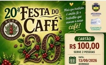 Pirapó realiza 20ª Festa do Café neste domingo