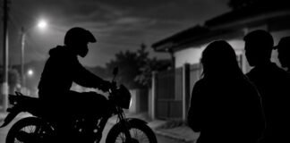 Motociclista ameaça pessoas e diz que voltaria armado