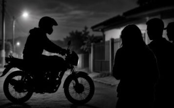 Motociclista ameaça pessoas e diz que voltaria armado