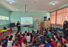 Escola Cesar Lattes recebe ação de prevenção à obesidade em Jandaia do Sul