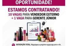 Empresa oferece vagas na área de vendas em Jandaia do Sul