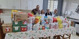 Esporte de Jandaia do Sul entrega 700 litros de leite ao Asilo São Vicente de Paulo