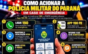 Você conhece o app 190 PR?