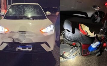 Acidente com scooter elétrica conduzida por menor na BR-376 acende alerta