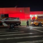 Brigada Comunitária é acionada após churrasqueira de restaurante pegar fogo